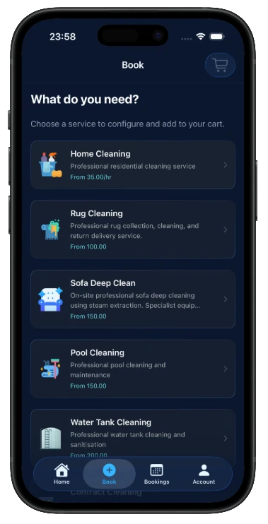 Halo Clean App